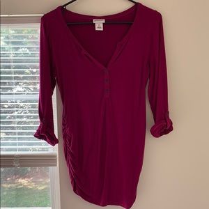 Motherhood Maternity 3/4 sleeve Shirt